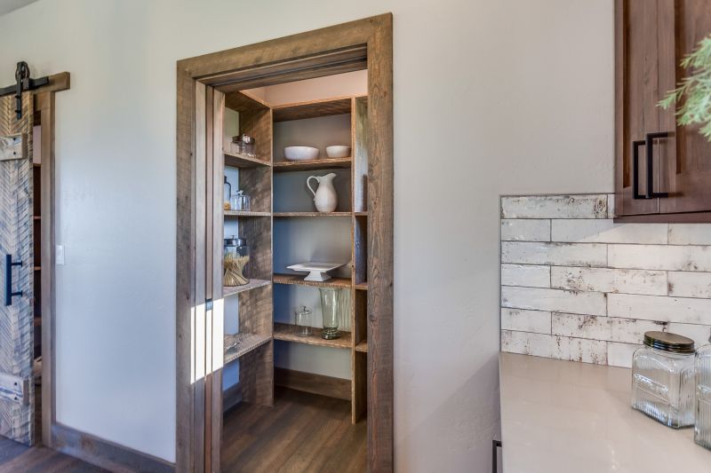 Custom Pantry Door Design